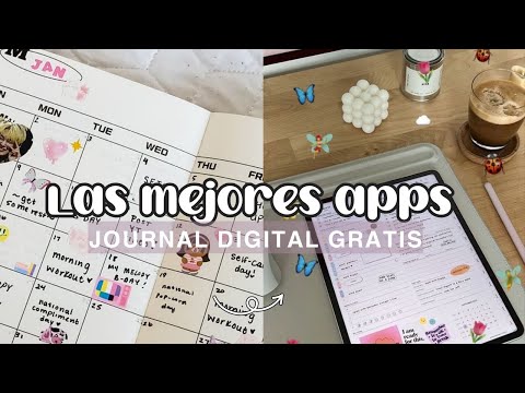 Top 5 Apps para Llevar un Diario y Tener un Glow Up Mental ✨🧸📲 ¡Organiza tu Mente YA!