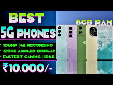 108MP| 4K Recording| Top 5 Best 5G Smartphone Under 10000 in 2025| 120hz RR |Best Phone Under 10000