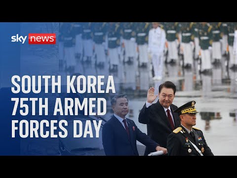 Watch live: South Korea celebrates 75th Armed Forces Day