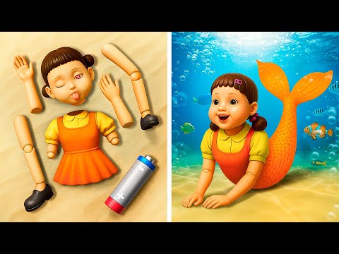 What Happened to Squid Game Doll? How To Become Mermaid In Real Life?