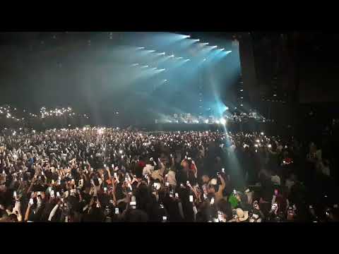 Fally Ipupa fait son entrée à Bruxelles (ING arena)  super star 🦅