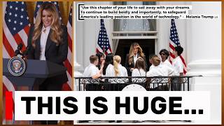 This Event at the White House Signals Something Bigger - Melania Trump
