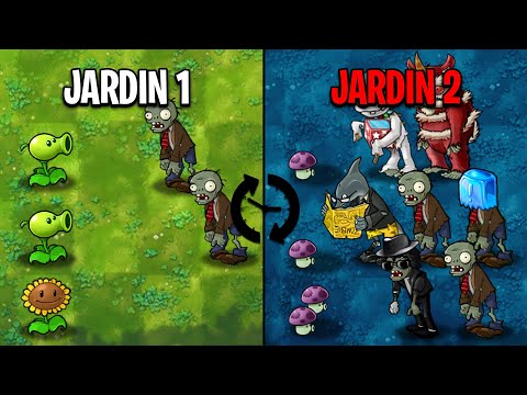 PvZ Fusion pero... ¿JARDINES CAMBIANDO en medio de la partida?
