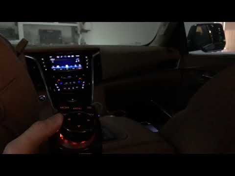 Управление ГУ Escalade с iDrive Bmw