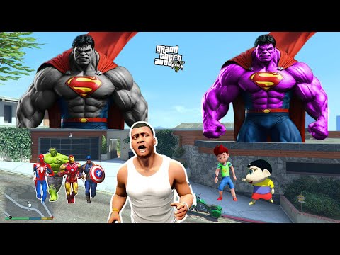 GTA 5 SHINCHAN AND FRANKLIN PLAY HIDE AND SEEK GAME WITH ZOMBIE HULK IN GTA 5