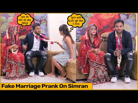 Fake Marriage Prank with Simran (Chik Chik Boom) | Funky Joker