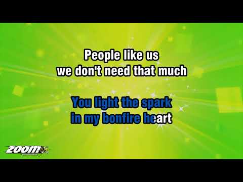 James Blunt – Bonfire Heart – Karaoke Version from Zoom Karaoke