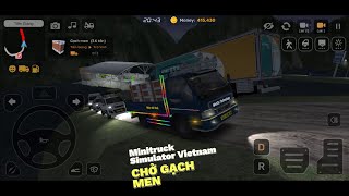 [Minitruck Simulator Vietnam] Chở gạch men đêm khuya bằng Kia Frontier thùng lửng