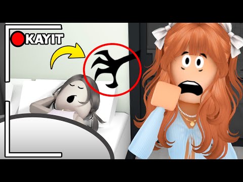 KÜÇÜK KIZIM UYURKEN CANAVAR GELİYOR 😈 ROBLOX SNAPCHAT RP | KÜBRA NİSA