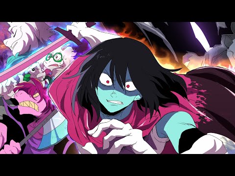 Black Knife - Deltarune Roaring Knight Fight Animation