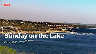 🔴 LIVE Lake Travis · Oct 4, 2026 · Windy Sunday · 21 mph · Whitecaps on the Lake