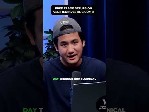 6-8 Free Trade Setups Every Day | Verified Investing #Shorts