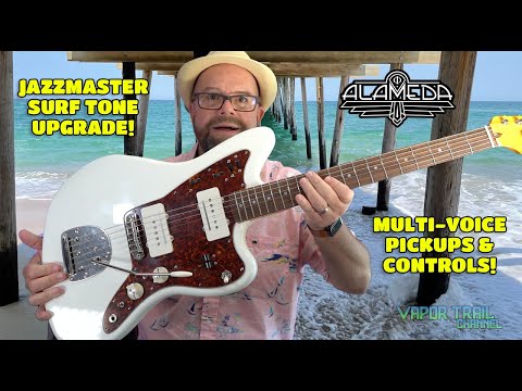 Alameda Guitars Off Kiltertron Jazzmaster Delux Loaded Pickguard - Preview