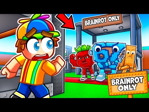 I Joined a BRAINROT ONLY Server In Steal a Brainrot!