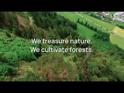 We treasure nature. We cultivate forests.