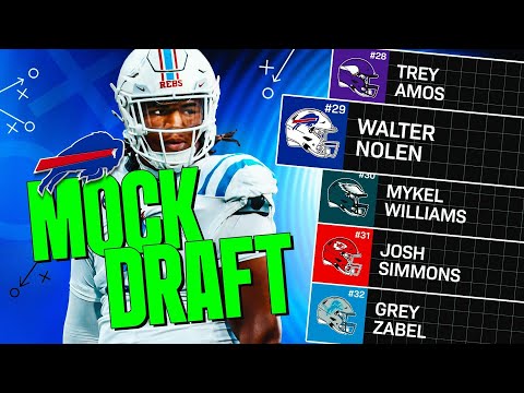 Buffalo Bills 3-Round Mock Draft | PFF