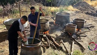 Epic Turkish Wedding Feast 1000 Meals Cooked Over Open Fire