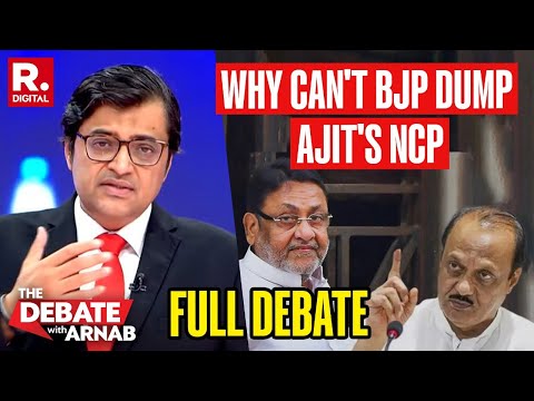 Open War Between Shinde & Pawar Camp Over Nawab Malik Candidature | Debate With Arnab