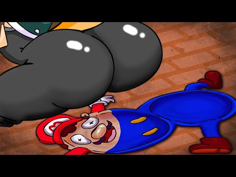 MARIO MURIÓ DE LA FORMA MÁS MACHA POSIBLE  2 / Mario Calamardo Aplastado 2 - SUJES