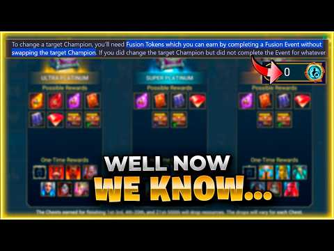 NEW PATCH FULL BREAKDOWN! Fusion Tokens, Rewards, Multipliers & More Raid: Shadow Legends