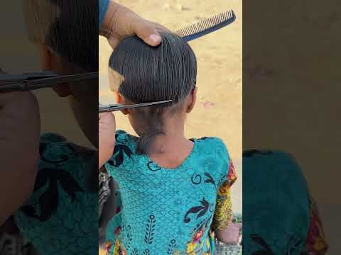 Kid Got Tickling From Haircut