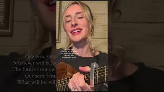 Que sera sera 🖤 #cover #music #singer #queserasera