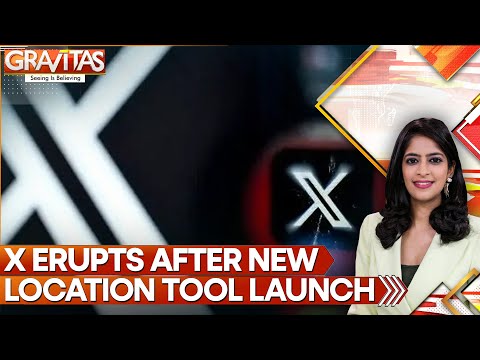 Elon Musk’s X EXPLODES Over New Location Feature: Troll Farms Exposed? | GRAVITAS