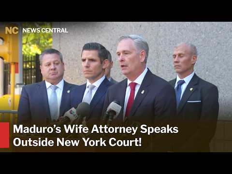 <strong>FULL</strong> <strong>MEDIA</strong> BRIEFING: Maduro’s Wife Cilia Flores’ Attorney Speak Outside Manhattan Federal Court|AC1Z