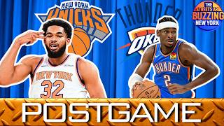 KNICKS THUNDER POSTGAME B2B High stakes, Highlights, Analysis, Chats