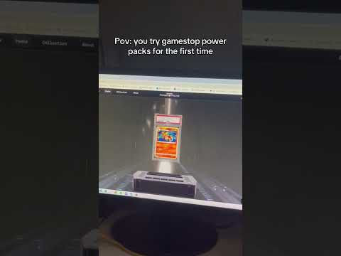 Raw reaction to opening GAMESTOP x PSA Power Packs for the first time ☝️#pokemonpacks #gamestop