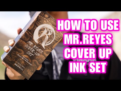 COVER UP TUTORIAL how to use mr. reyes cover up set