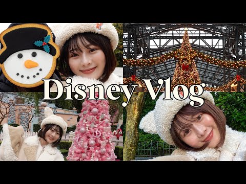 【母娘Vlog】ママ初登場！毎年恒例ディズニーランドへ🏰雨でも楽しく過ごす充実プラン🐭❤️