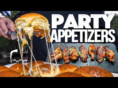 THE ULTIMATE PARTY APPETIZERS | SAM THE COOKING GUY