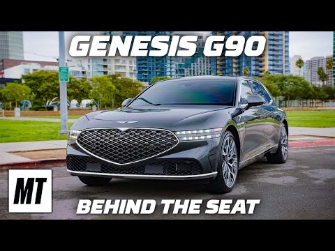 Genesis G90 Behind the Seat | MotorTrend
