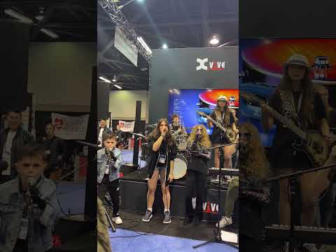 NAMM 2024 XVIVE QUICK TOUR -Teach Kids Music All Star Band