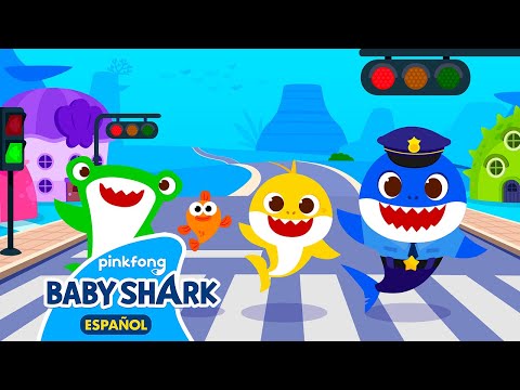 🚦Paso Peatonal | Hábitos Saludables | Canciones Infantiles | Baby Shark en español