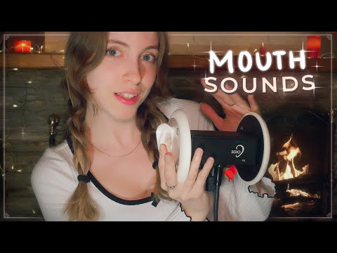 ASMR | MOUTH SOUNDS junto a la Chimenea 🔥💤 ¡Para DORMIR profundamente!