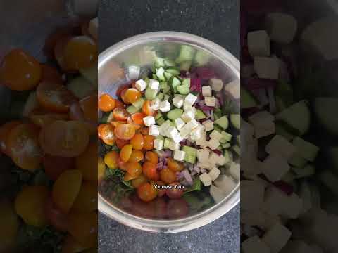 Una DELICIOSA ensalada con MAÍZ...