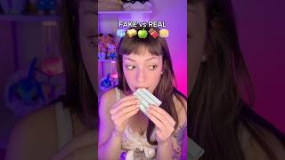 comida fake VS comida real | será que você acerta todos? #asmr #satisfying