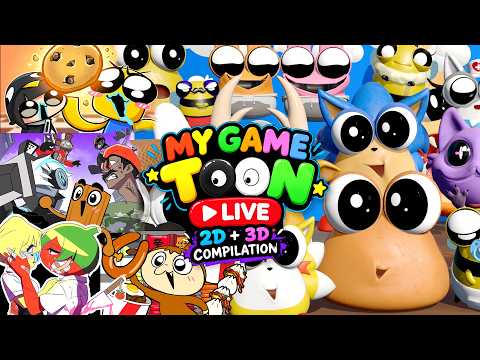 🔴 MY GAME TOON LIVE | 2D + 3D Animation Compilation