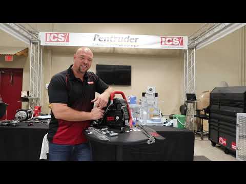 695XL Saw Assembly with ICS Rep Ryan McBride