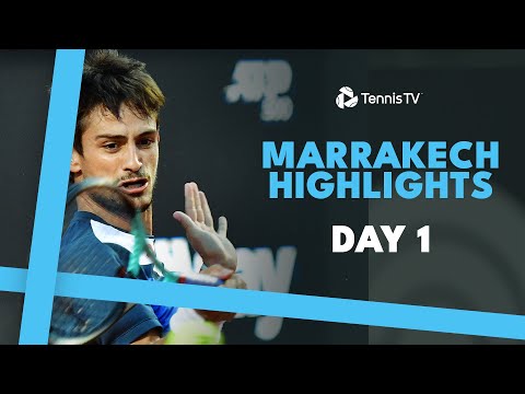 Munar Battles Van Assche; Kotov & Navone In Action | Marrakech 2024 Day 1 Highlights