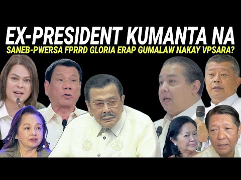 MALAKING GOODNEWS ITO! Palasy0 Nataranta na? GUMALAW na ERAP GLORIA SANEB-Pwersa FPRRD VPSARA?