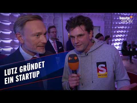 Warum haben es Startups so schwer in Deutschland? Lutz van der Horst sucht Investoren | heute-show