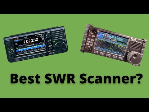 Which SWR Scanner is better?  The IC-705 vs the X6100