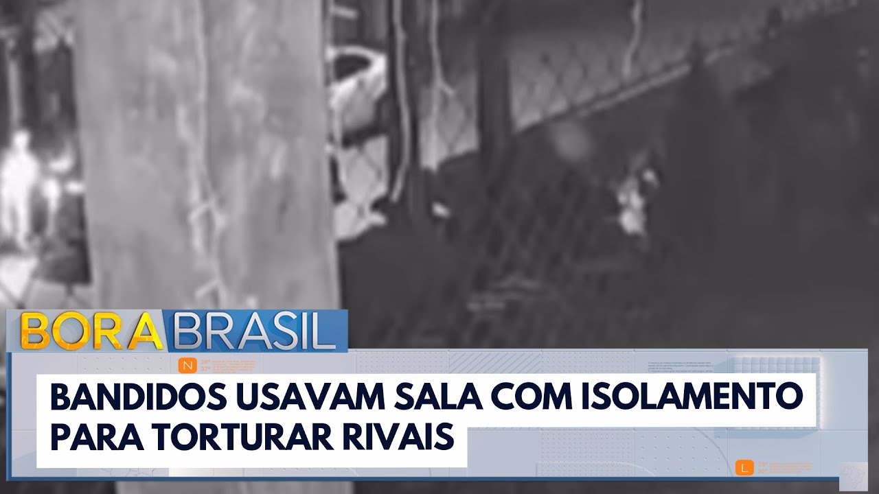 Bandidos usavam sala com isolamento acústico para torturar rivais