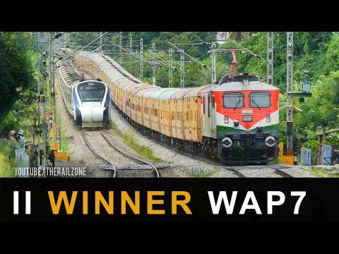 Winner WAP7 Mysore Bangalore Malgudi Express #train #trainvideos #railgadi #traingadi #locopilot