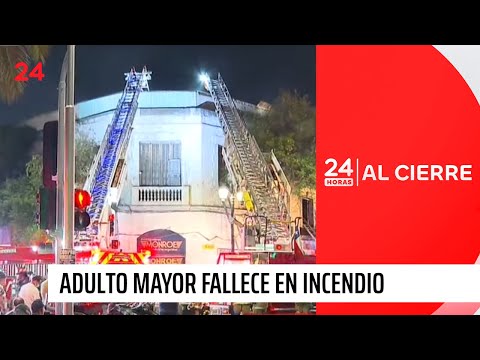 Un adulto mayor falleció en incendio en Barrio Brasil