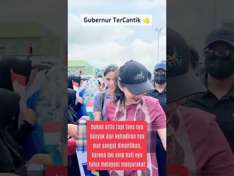 KHARISMA GUBERNUR MALUKU UTARA CANTIK, CERDAS DAN MENGINSPIRASI MASYARAKAT