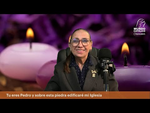 Evangelio del sábado 22 de febrero 2025 - Tu eres Pedro y sobre esta piedra edificaré mi Iglesia